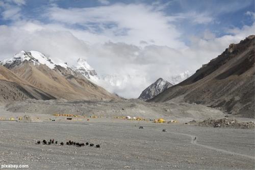 Tibet  Snow mountain